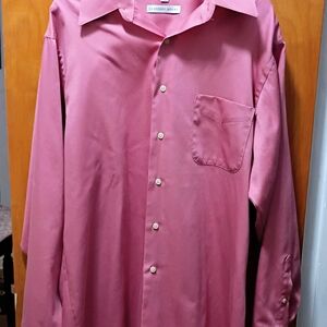 Geoffrey Beene Men's Rose Dress Shirt